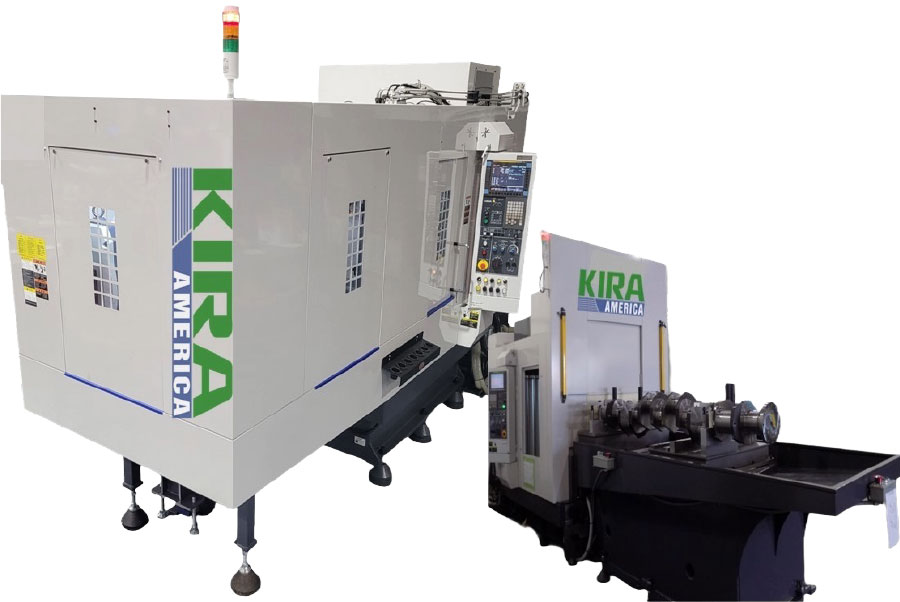 Kira America axle machining cell