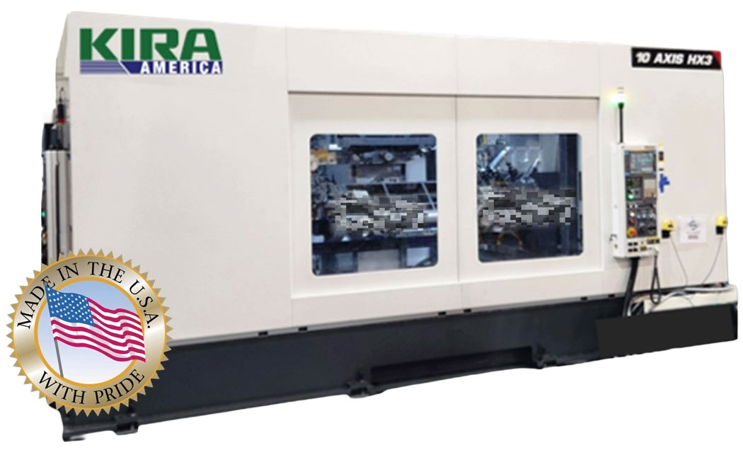 Kira America hybrid machining center